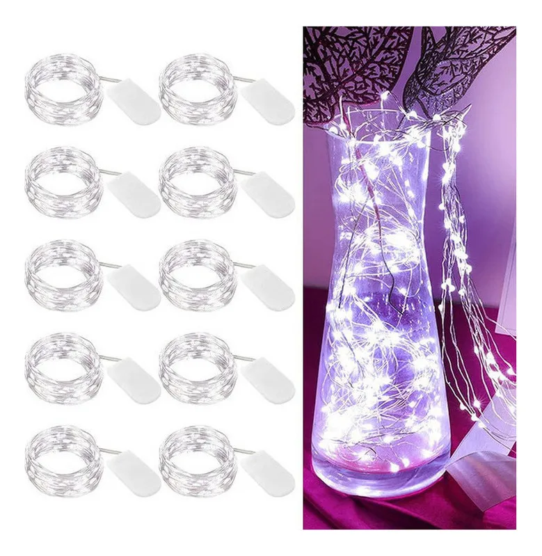 Novas Luzes De Led De Fadas Operadas Por Bateriavayotoy
