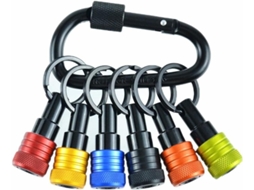 Conjunto De 6 Peças Chave Fenda E Broca Com Encaixe 1/4 Inclui Para