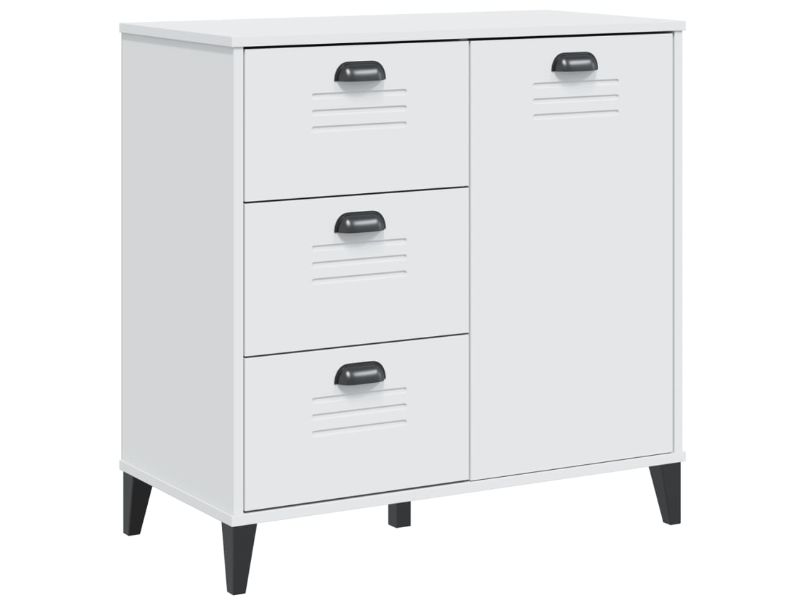 Sideboard, Sideboards Vidaxl Branco Madeira Processada (n/a)