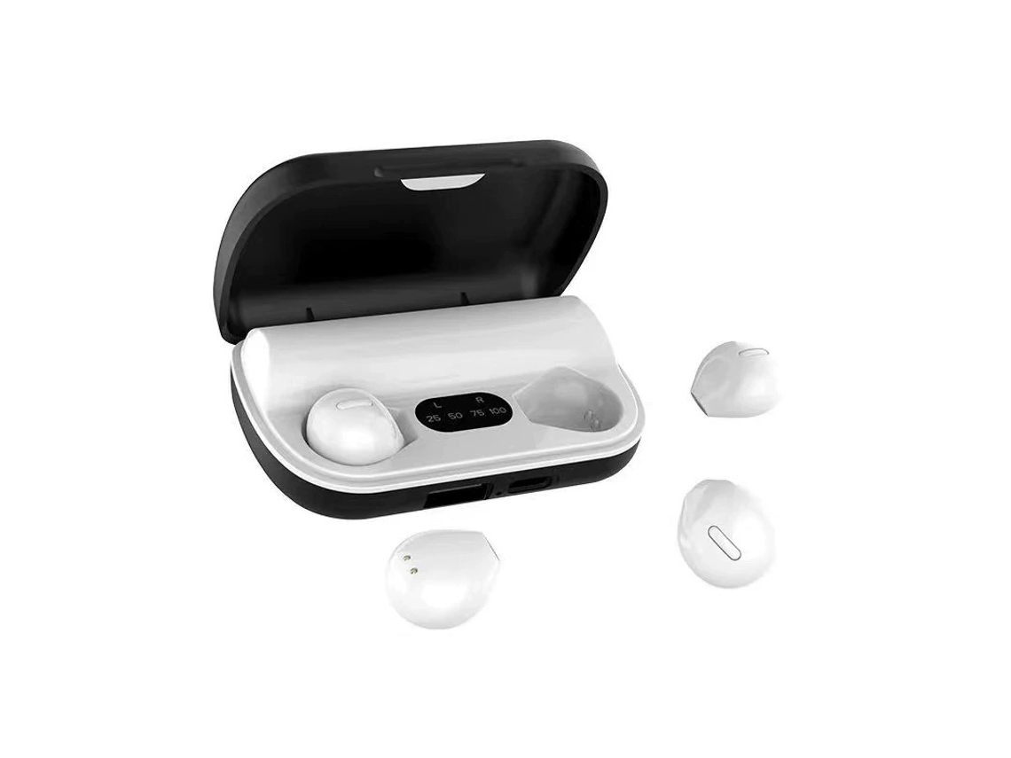 Auriculares Bluetooth Mini Discretos Ipx5 Com Microfone Som Hifi E Capacidade 12000mah