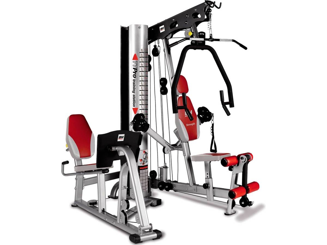 Máquina de Musculação BH FITNESS TT Pro G156 (Vermelho - Capacidade Máx: 100 Kg - 174x188x214cm - Aço)