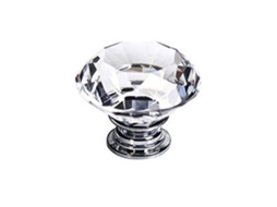 Puxadores De Armário De Cristal Laxiscreed, 30mm, Pacote Com 10 Peças Para Decoração Moderna De Móveis