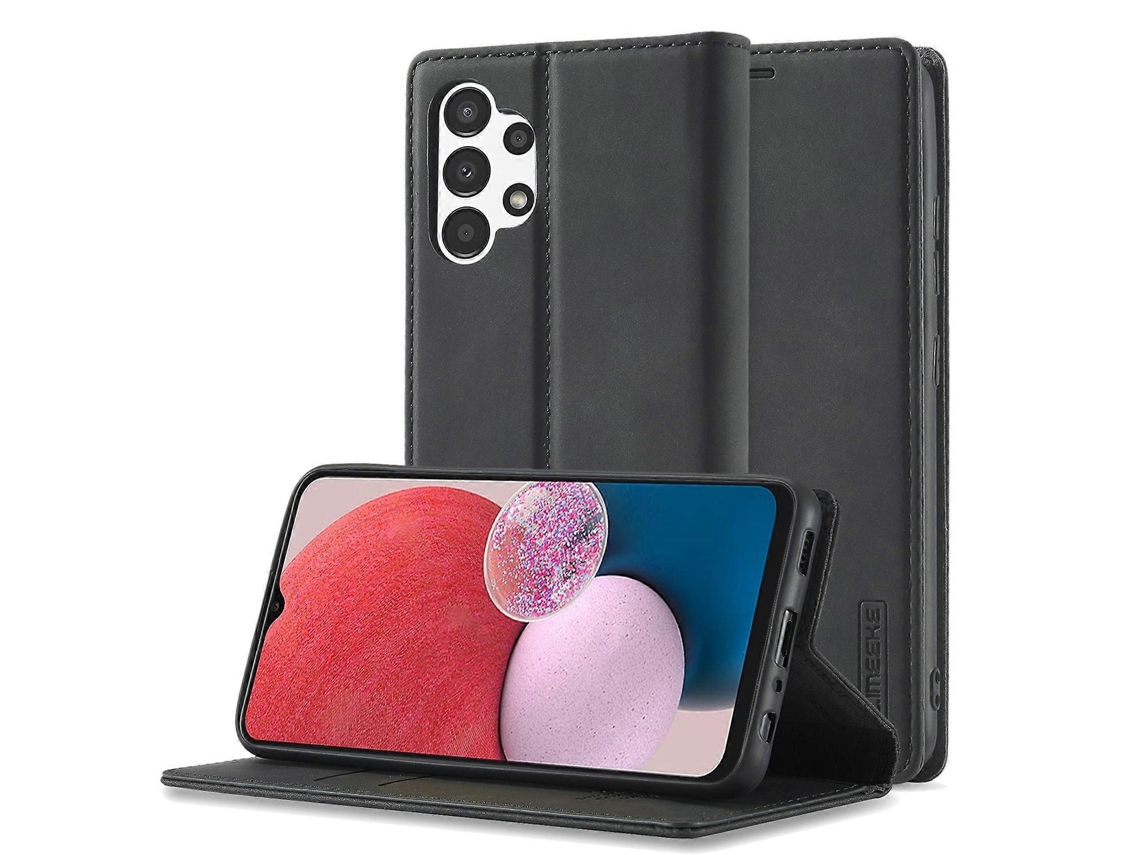 Capa De Couro Fosco Ultrafina Com Forte Magnetismo Lc.imeeke Para Samsung Galaxy A13 4g/5g