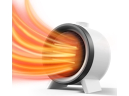 Aquecedor De Ventilador 2 Em 1 De 1000 W Com Proteção Contra Superaquecimento, Aquecedor Elétrico De Cerâmica Seguro