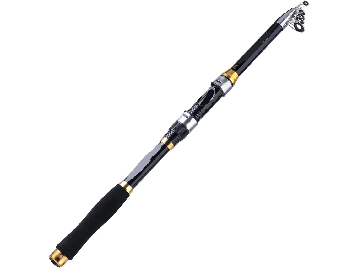 Vara de Pesca Telescópica Fibra 1,8/2,1 M S/MARCA