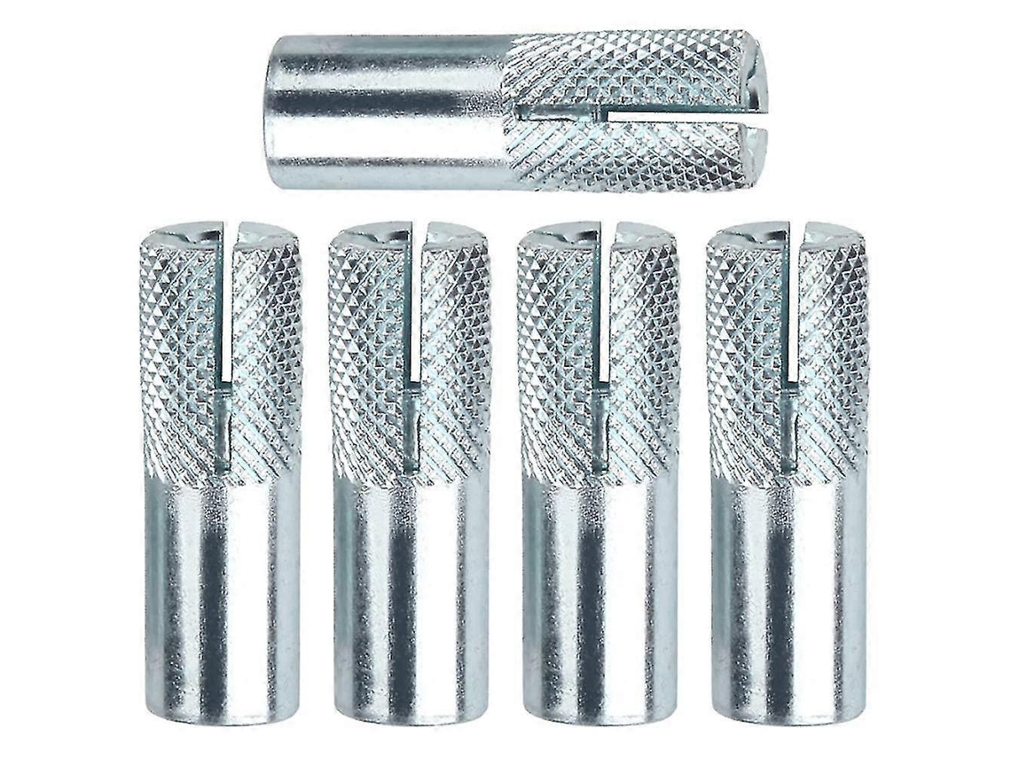 Anclajes de Expansão M16 com Porca e Capa de Aço Carbono, 20 Peças | S/MARCA