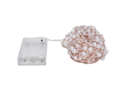 Luzes de Corda Led 32,8ft com Pérolas Fio de Cobre Luzes de Natal Decorativas À Prova D'água