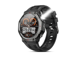 Smartwatch Ecrã Amoled 1.43 Lanterna Led 5atm (preto)