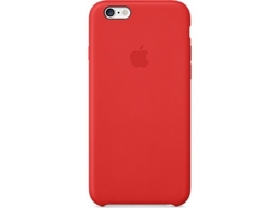 Capa em pele para iPhone 6 Vermelho