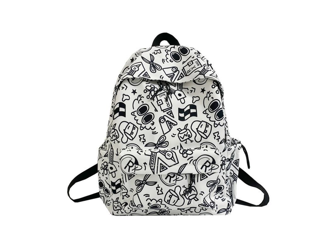 Mochila KOHREE Estudante Bolsa de Lona Bolsa de Computador Bolsa de Viagem
