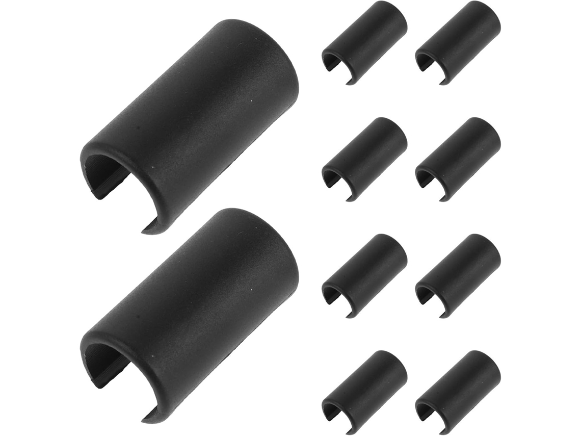 Protetores De Pés Cadeira Toyvian 20 Unidades Para Tubo Redondo 19-22mm, Braçadeira De Plástico Com Abertura Para