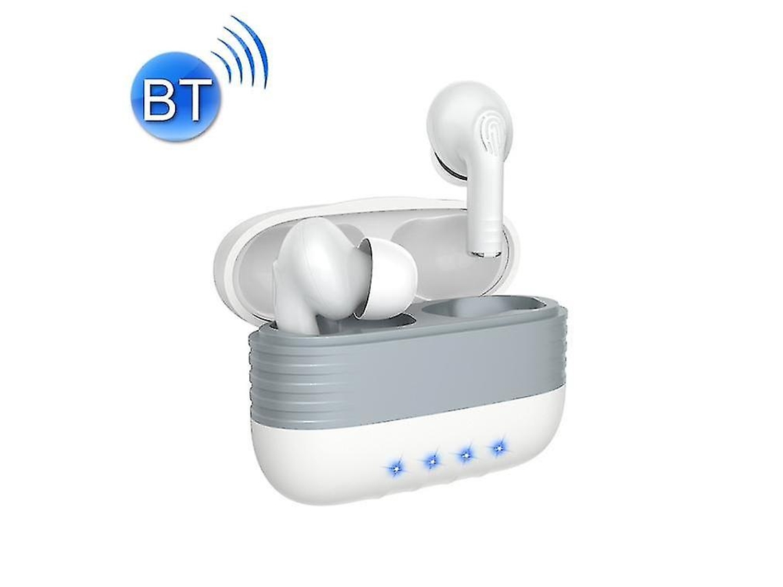 Fones De Ouvido Intra Auriculares Cool Earbuds M30 Tws Anc Com Cancelamento De Ruído, Bateria Binaural, Display, Sem Fio, Bluetooth Ly Ebike (branco)
