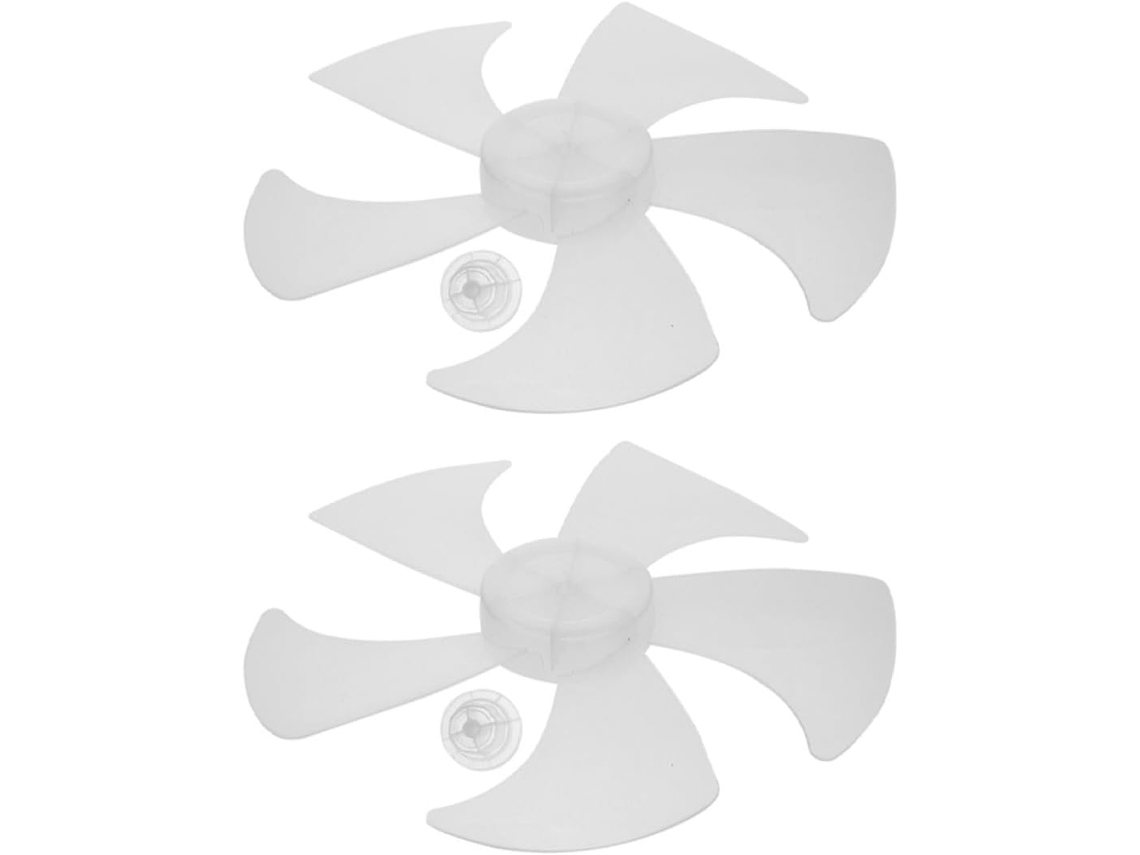2 Peças De Hélice De Ventilador De 14 Polegadas Com 5 Pás