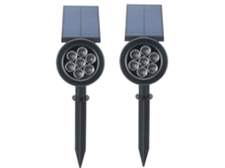 Lâmpada de Bola Led Recarregável Ip55 Jardim Gramado Caminho
