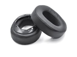 2026 pads de Substituição para Fones Sony Mdr hw700 Mdr hw700ds Sem Fio, 1 Par, Preto