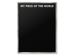 Magnetic Wall Board My Piece Of The World For The Office Espelharte (60x80 Cm)