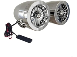 Guidon Musique Haut-parleur Son De Moto À Double Usage Com Port Charge Para Vélos E Scooters