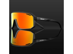 Óculos de Sol Unissex MDUG com Lentes Semitransparentes, Proteção Uv400, Impactos (estilo C1)