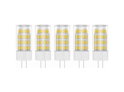 Lâmpada LED Rebe G4 5W 51 SMD 2835 Luz Branca Quente 3000K Equivalente a Halógena de 50W AC/DC 220V