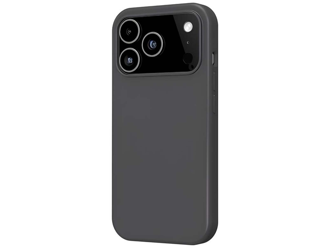 Mw Capa De Silicone Para Iphone 17 Pro Compatível Com Magsafe Preto