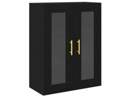 Armário de Parede Carvalho Preto 69,5 X 34 X 90 Cm MAISON EXCLUSIVE