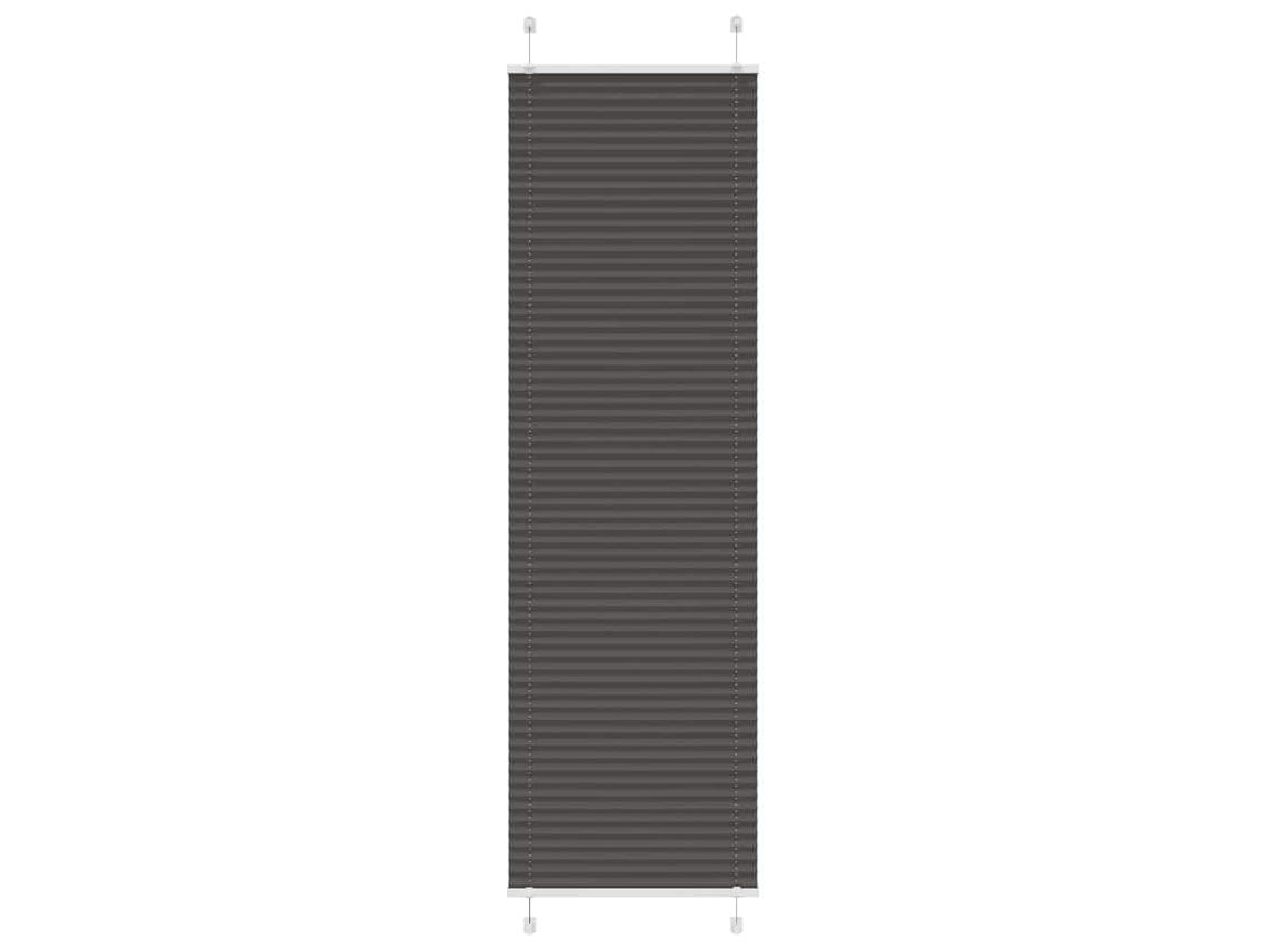 Pleated Blind, Pleated Blinds Vidaxl Preto Poliéster (55 X 200 Cm)