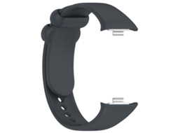 Pulseira De Silicone Preta Com Fivela (cinza) Para Xiaomi Redmi Watch4
