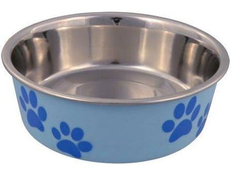 Comedouro para Cães  127095 (Azul - 250 ml - 12 cm - Aço Inox)