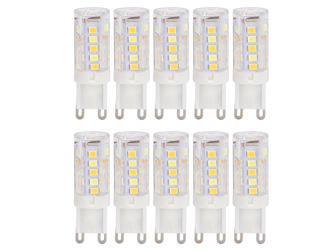 2026 10un Bombilla Led G9 220v Regulável Cerâmica Substituição de Lâmpada Halógena para Candelabro