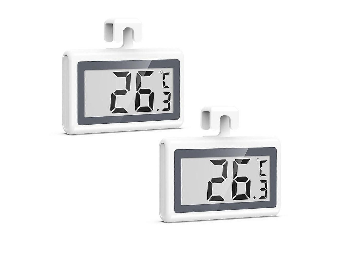 Termômetro Digital Para Geladeira E Freezer, Com Display Lcd E Troca Celsius/fahrenheit
