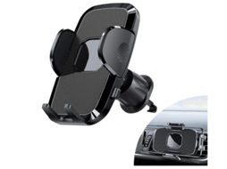 Suporte Carro Clipe Ventilação Yizhood Preto