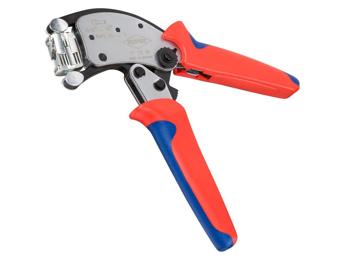 Knipex Twistor 16 para Mangas de Ponta de Fio com Colar