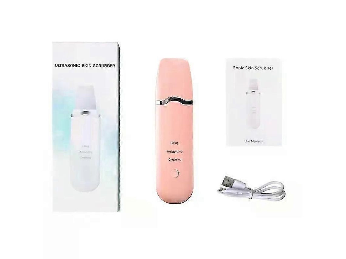 Aparelho De Limpeza Facial Ultrassônico Para Limpeza Profunda Da Pele, Esfoliante Facial, Removedor De Poros, Para Uso Doméstico, Instrumento De