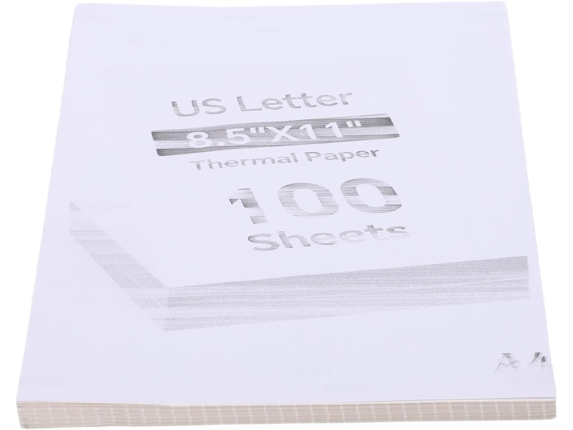 100 Folhas de Papel Térmico A4, Dobrável, Sem Tinta, de Secagem Rápida. SFUSHOS