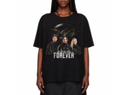 Rockinstone Hunger Games Movie Fire Will Burn Forever Black Adult T-shirt Size:xxl