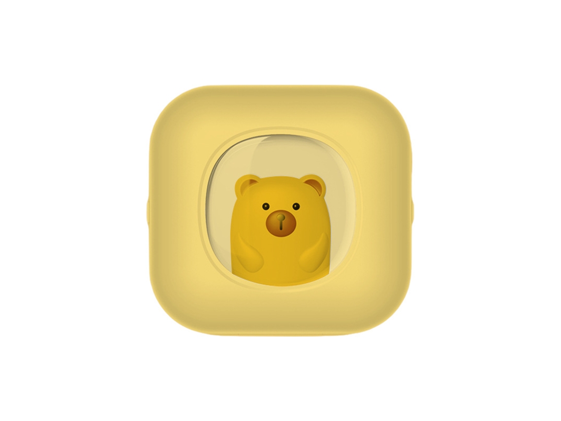 Mini Presente Sem Fio Infantil para Aniversário X7 Amarelo YUNZII (inclui um Rolo de Papel Higiênico)