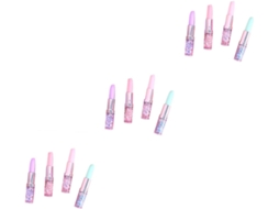 Exceart Conjunto De 12 Canetas Em Gel Formato Batom Para Meninas, Com