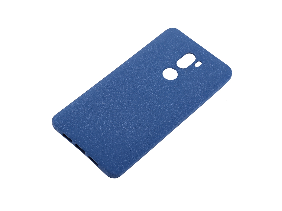 Capa de Telefone Xiaomi 5s Plus, ultra fina, silicone TPU, azul EOOCOO