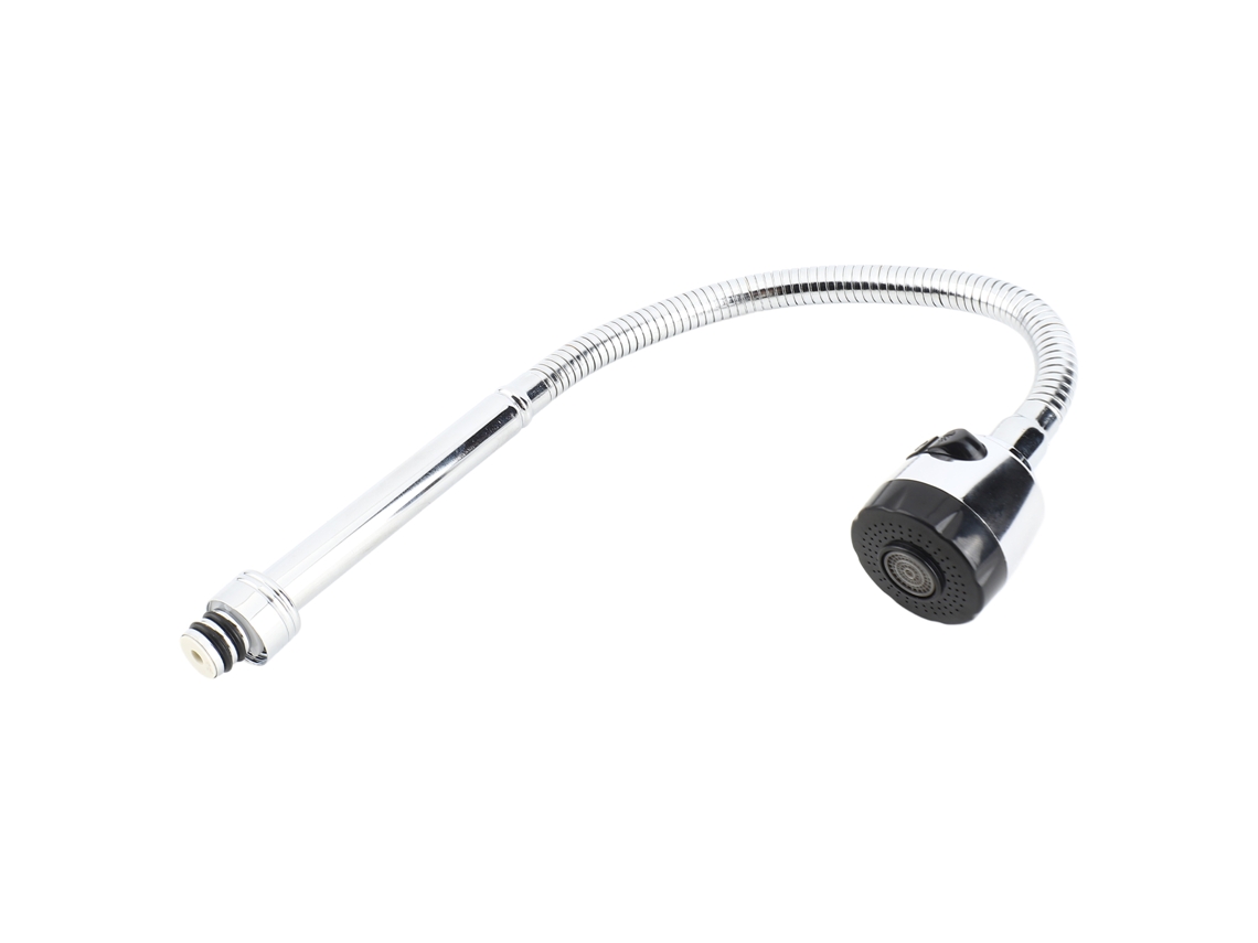 Torneira de Pia MARCA com bico giratório 360° em aço inox 304, spray duplo