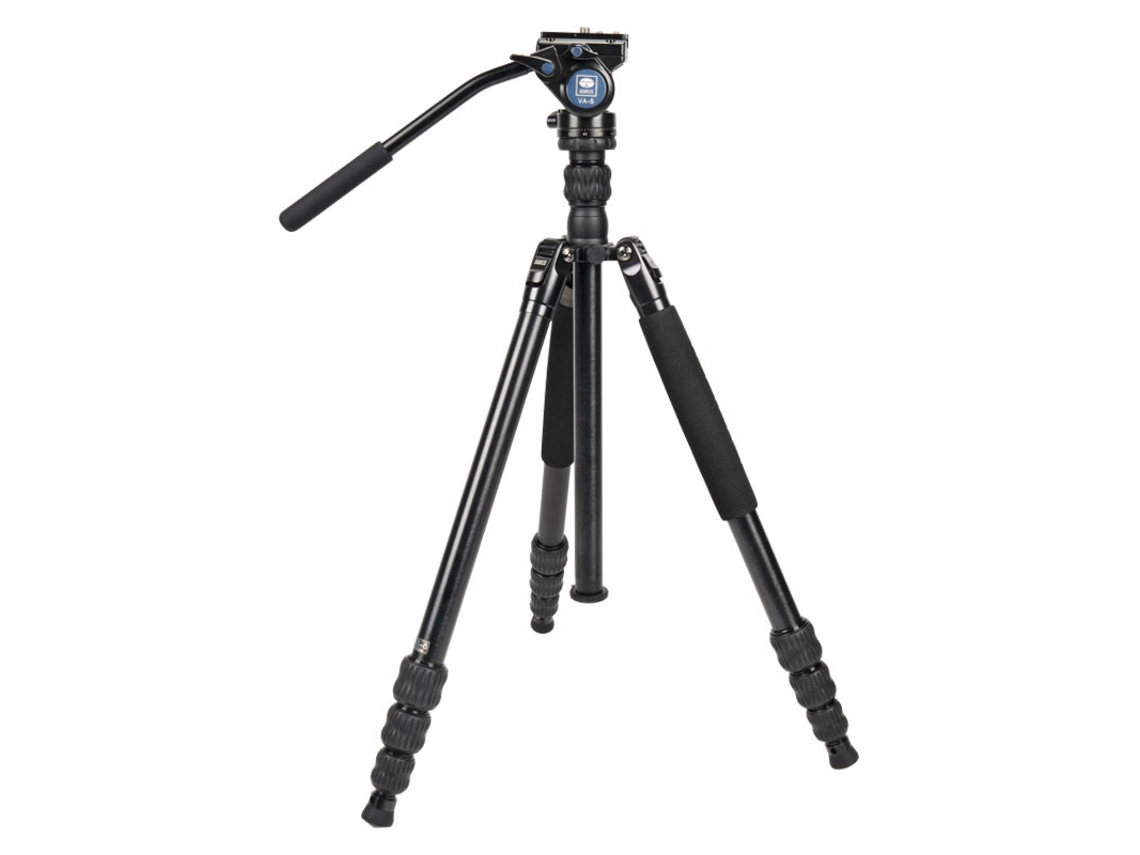 Tripé de Vídeo SIRUI Traveler 7a com Cabeça Fluida Va 5