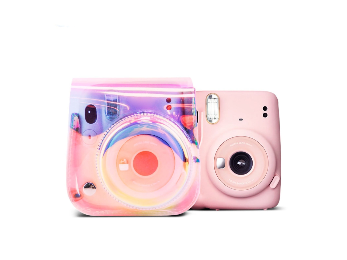 Camera Protective Housing Bag Camera Pvc Cover Camera Storage Bag For Instax Mini 11 9 8 Transparent Symphony LAXISCREED
