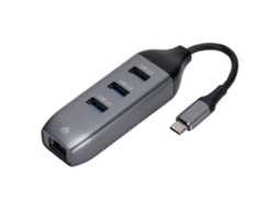 Hub Usb-c Com Expansão De 3 Portas E Porta De Ethernet Gigabit