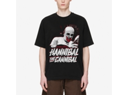 Rockinstone Silence Of The Lambs Movie The Cannibal Black Adult T-shirt Size:s