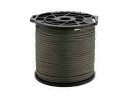 Corda Paracord AQUAFORGE em Espiral, 9 Núcleos, 4 mm, para Camping e Escalada