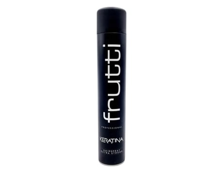 Spray de fixação forte com queratina e queratina, 750ml Frutti Professional