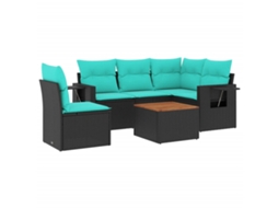 Estante em Carvalho Preto, 67x24x161 Cm, Madeira MAISON EXCLUSIVE