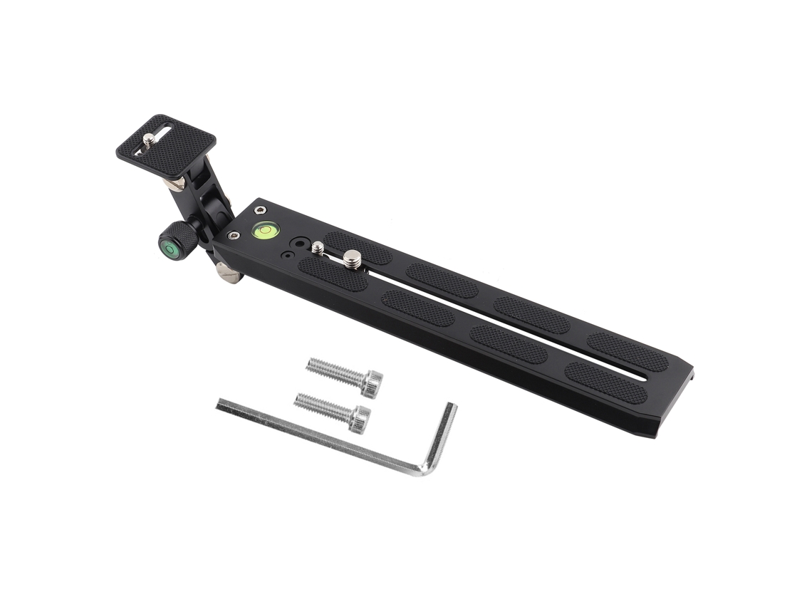 Telephoto Zoom Lens Bracket Set Long Focus Camera Support Quick Release Plate LAXISCREED (f250 50)