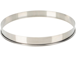 Aro De Pizza De Aço Inox De 28 Cm (11 Polegadas) Para Assar Em Casa