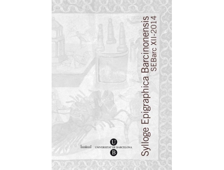 Livro Sylloge Epigraphica Barcinonensis Xii de Ddaa (Catalão)