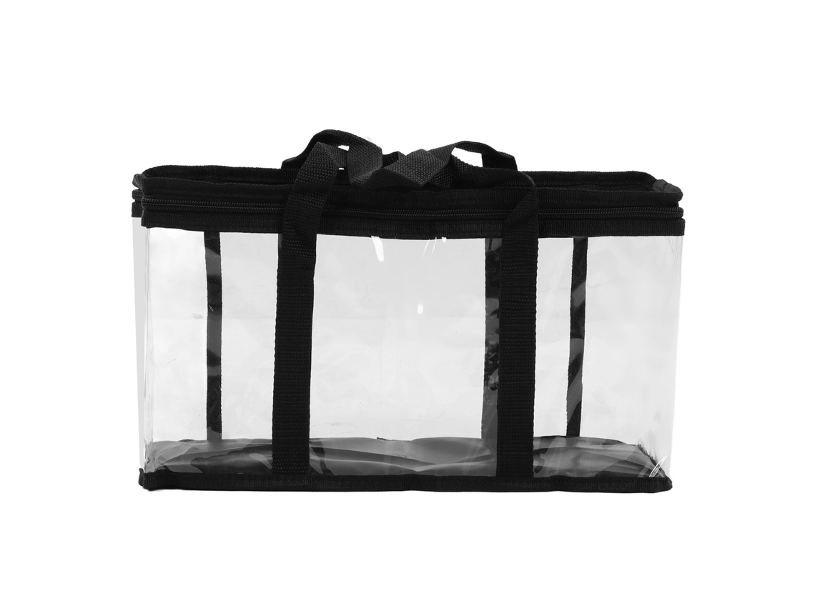 Bolsa Organizadora De Ferramentas Em Pvc Transparente Com Zíper, À Prova De Poeira, Grande Capacidade, Para Manutenção, 38 X 15 X 21 Cm. Aquaforge